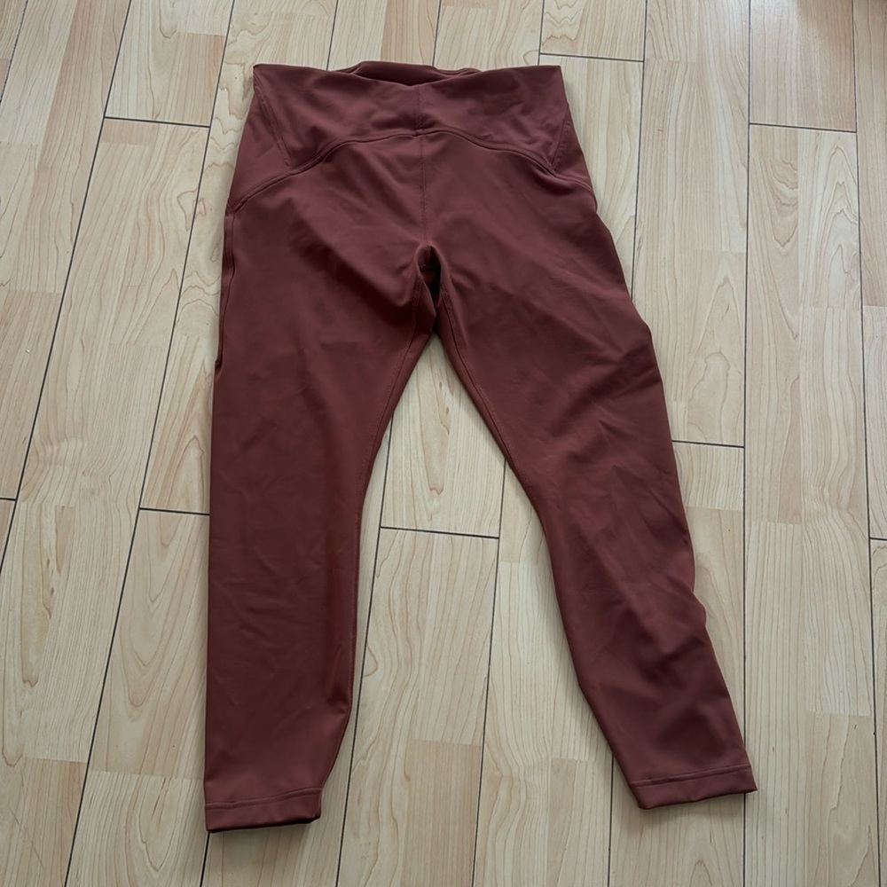 Lululemon leggings in Brick Size 12